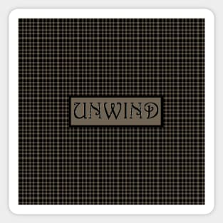 Unwind  by Suzy Hager        Fiona Collection Sticker